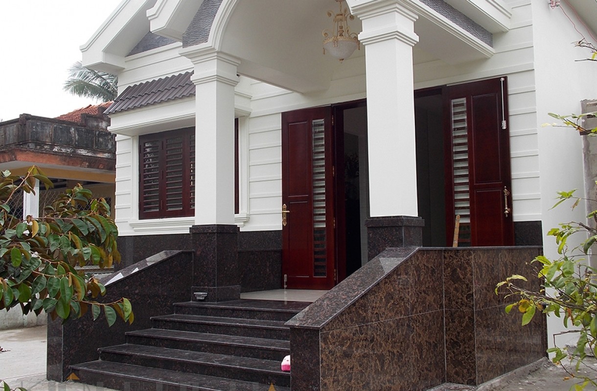 Mẫu nhà cấp 4 mái thái của anh ẨN ở Long An