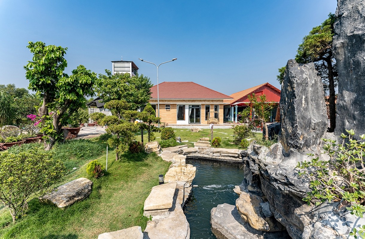 Biệt  Thự Sân Vườn  Long An